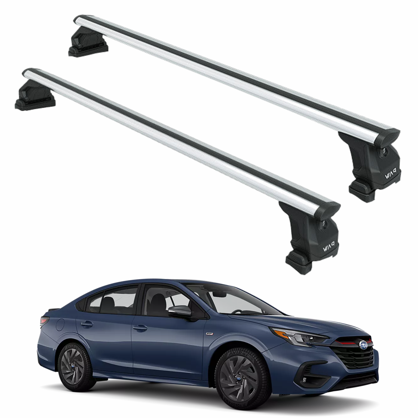 For Subaru Legacy Sedan 2020-2025 Roof Rack Cross Bar Fix Point Pro Fix Silver For Subaru Legacy Sedan 2020-2025 Roof Rack Cross Bar Fix Point Pro Fix Silver